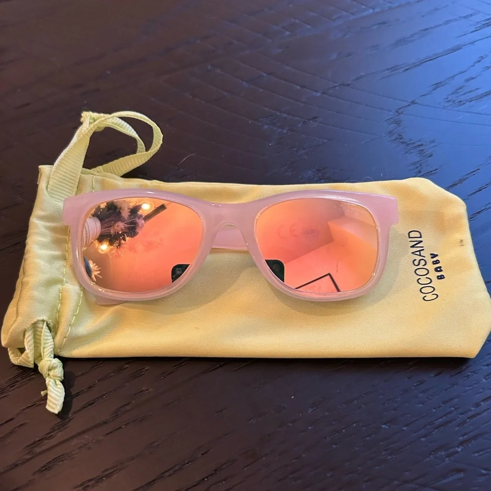 Baby Pink Kids Sunglasses